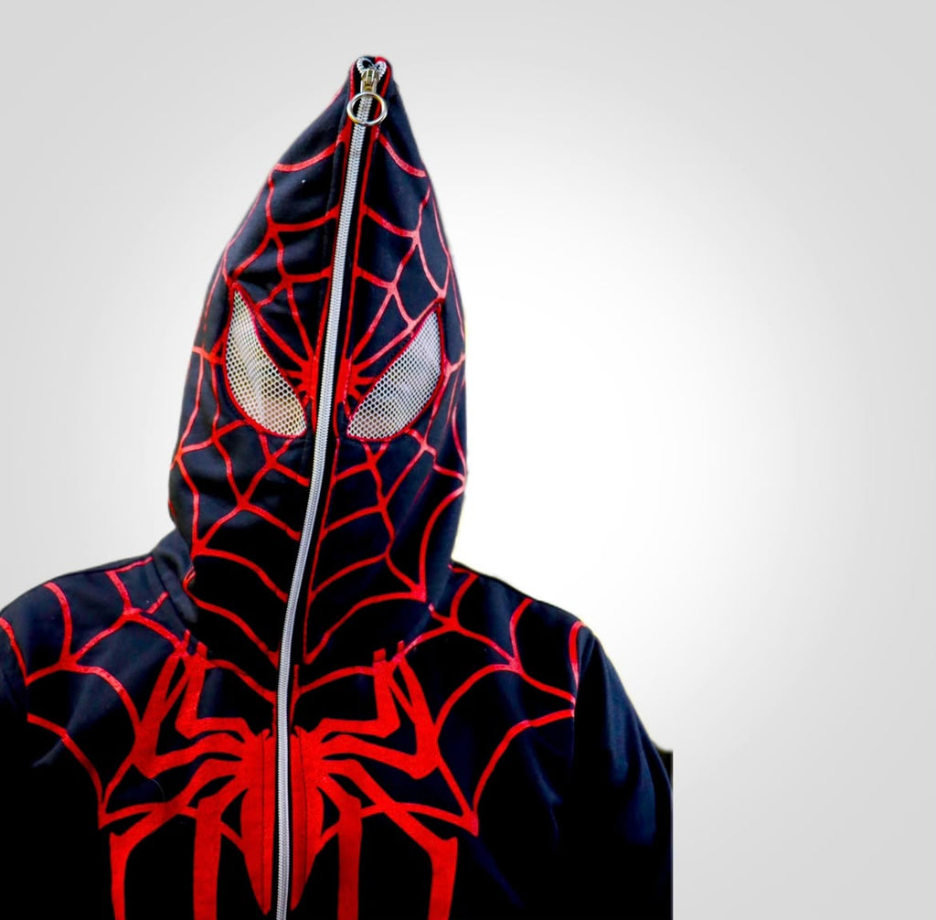 Black Spiderman Hoodie