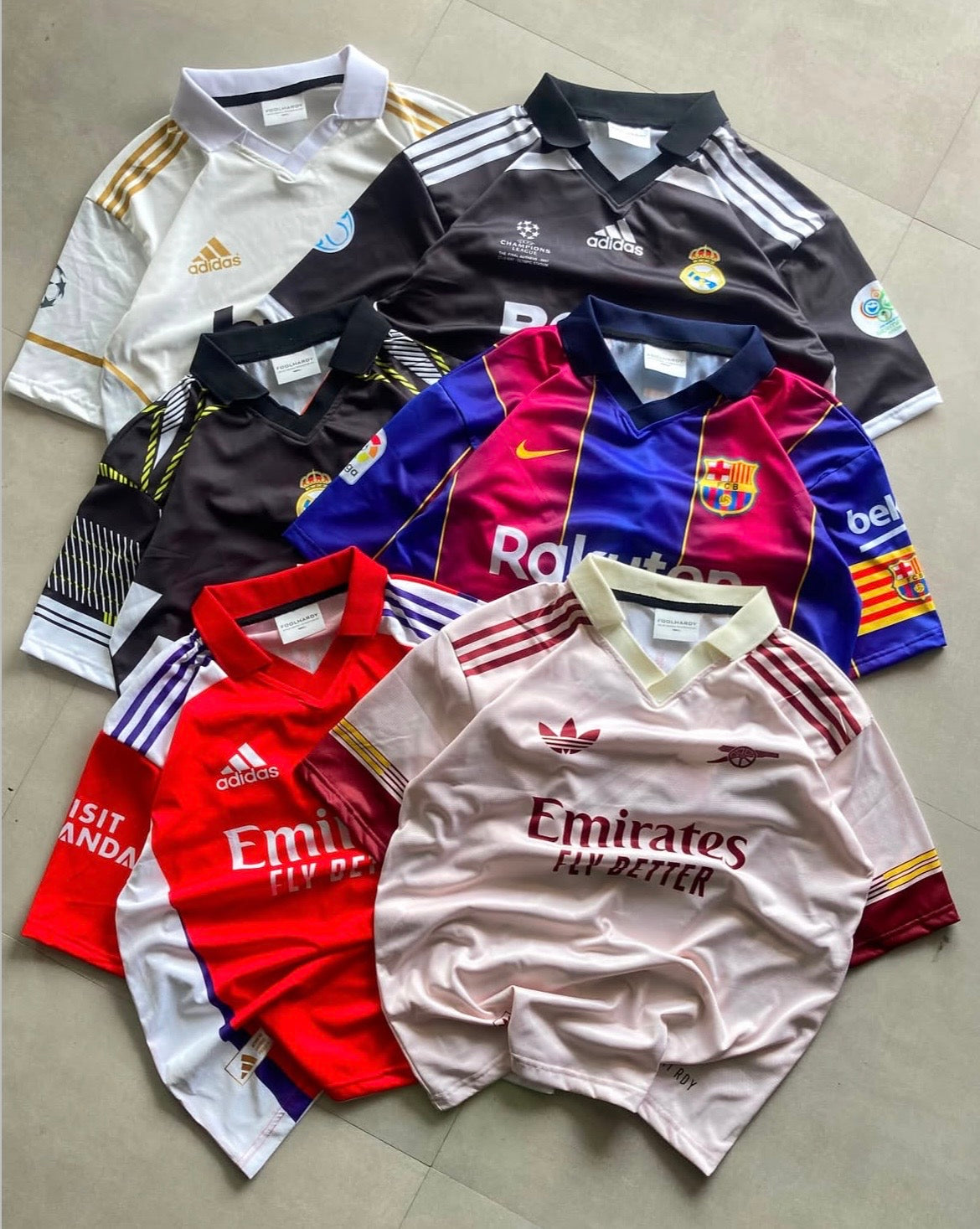 SET OF 6 | Premium Printed Jersey