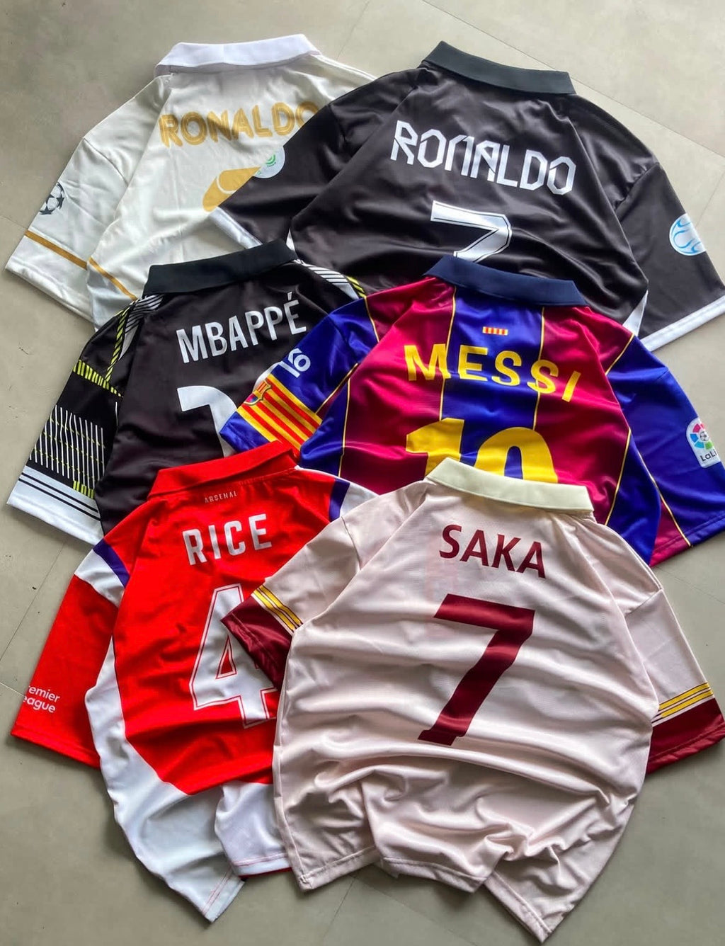 SET OF 6 | Premium Printed Jersey