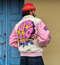 Imported Embroidered Varsity Jacket