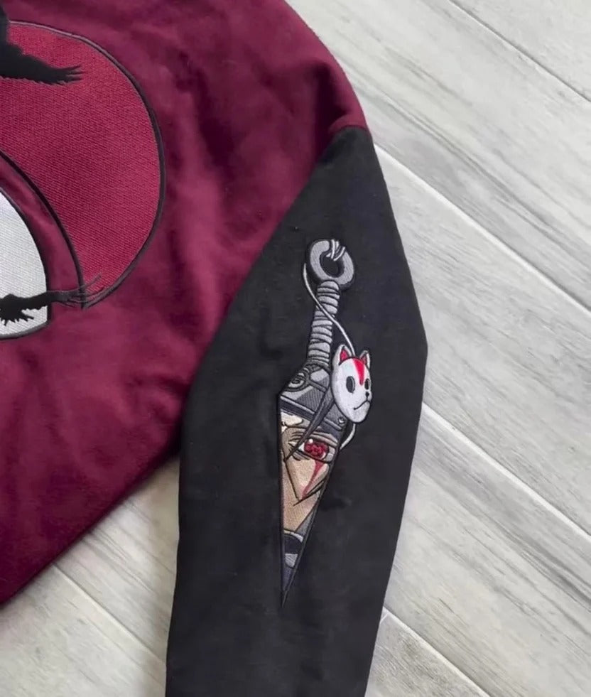 Itachi Varsity Jacket | Embroidered Varsity Jacket | Anime Merch