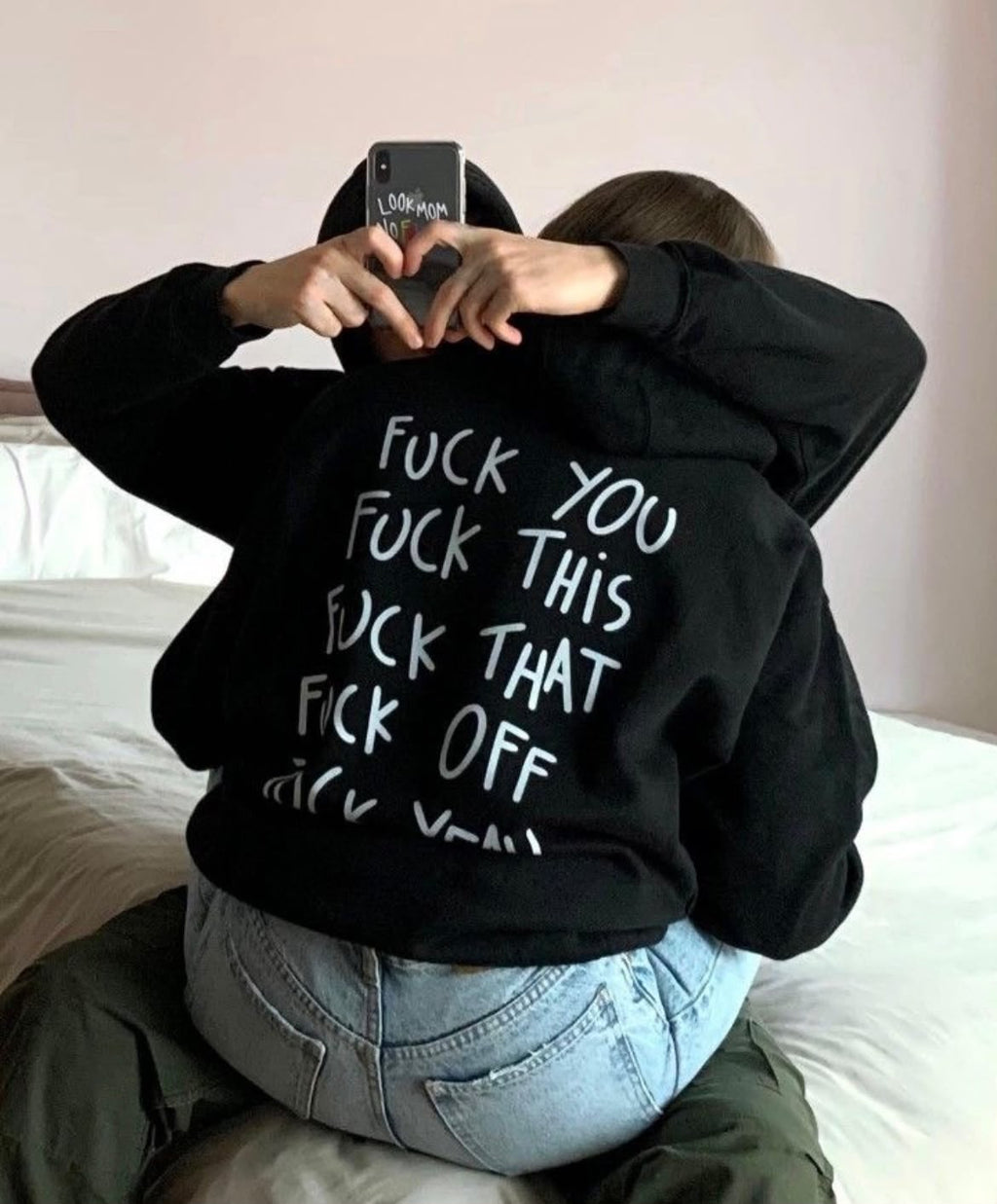 Sassy Printed Quote Hoodie
