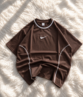 Oversized T-Shirt With Piping | Streetwear Tee
